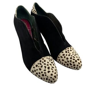 Poetic Licence London Heels Women‎ EUR 40 Black Suede Calf Hair